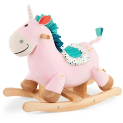 B. Toys B.TOYS B. Rocking Unicorn In Rosa 1