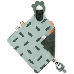 Done By Deer™ Schmusetuch Mit Beißring Croco, Grün