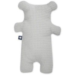 JULIUS ZÖLLNER Kuscheltier Bär Waffelpique Light Grey