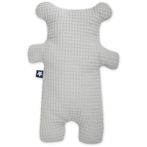 JULIUS ZÖLLNER Kuscheltier Bär Waffelpique Light Grey 1 JULIUS ZÖLLNER Kuscheltier Bär Waffelpique Light Grey