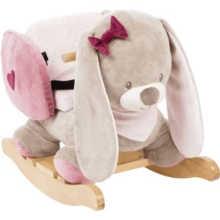 Nattou Nina, Jade & Lili - Schaukeltier Nina Das Kaninchen