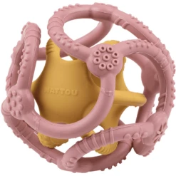 Nattou Set Bälle Altrose + Curry